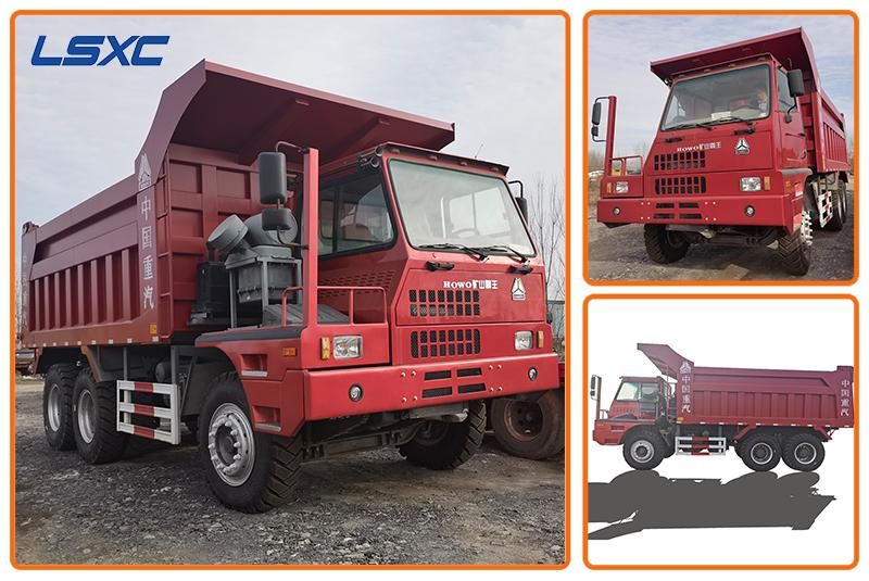 50-90 Tons 480-540HP Used Tipper Sinotruk HOWO Left/Right Hand Driving 6*4 10 Wheels Mining Dump Truck with Cheap Price