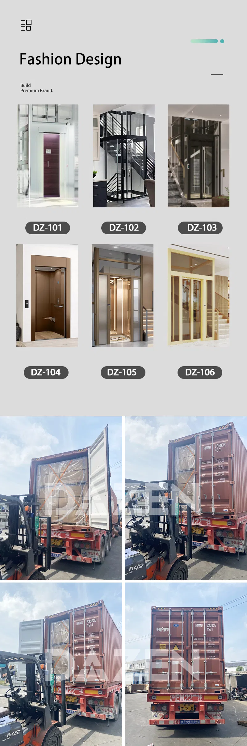 Low Price Custom Luxury High Quality Lift Cabin Passenger Elevator