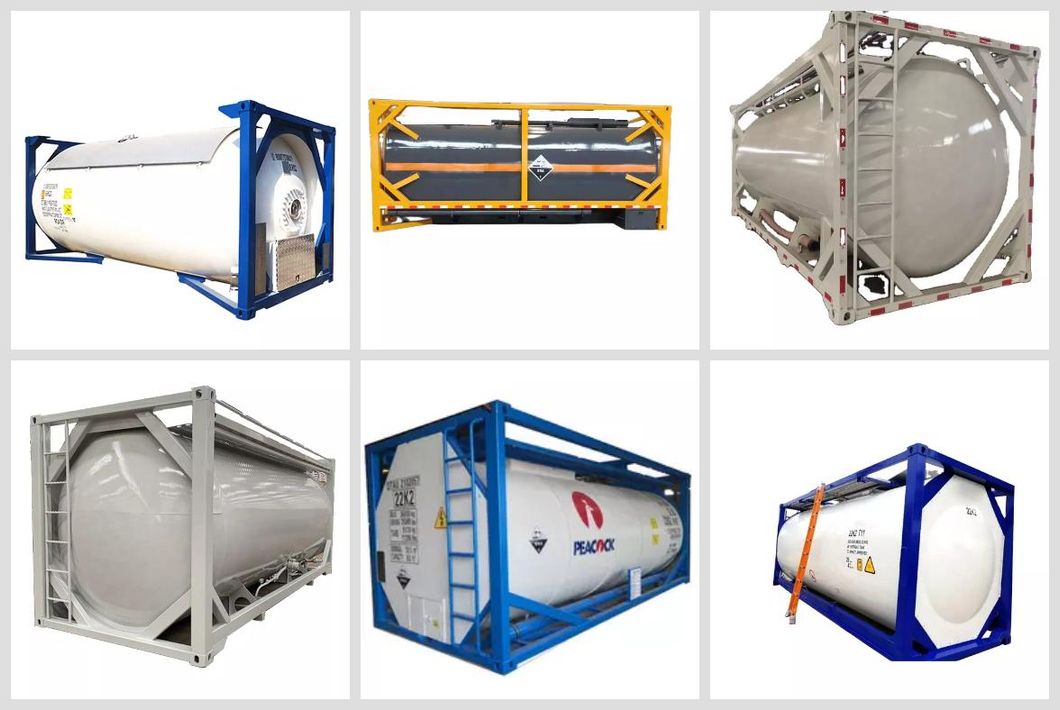 40 Feet 45700 Liters LNG Storage Transport Tanker Liquefied Gas Tank Container