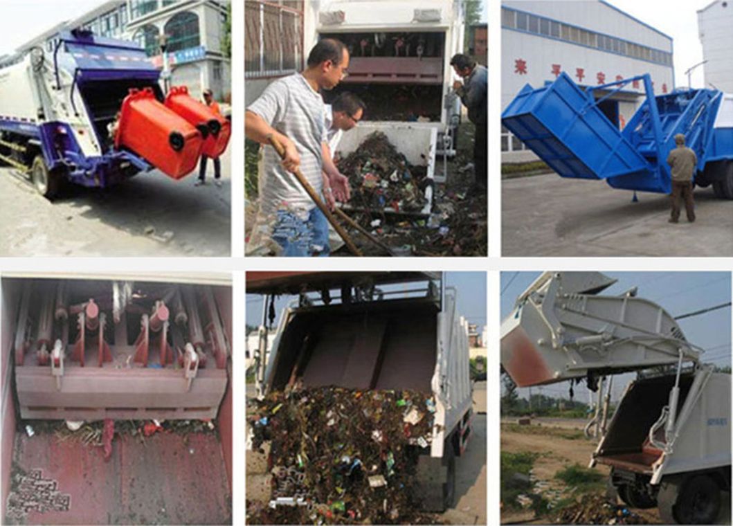 Waste Management for I-Suz-U 100p Garbage Compactor Truck