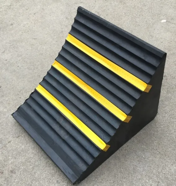 Rubber Stopper Truck Wheel Chock Wheel Block