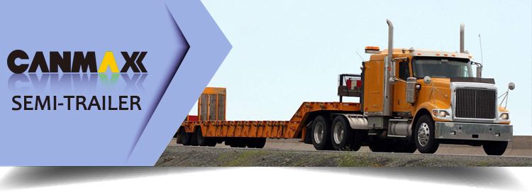 28 FT 30 Ton Low Flatbed Semi Trailer