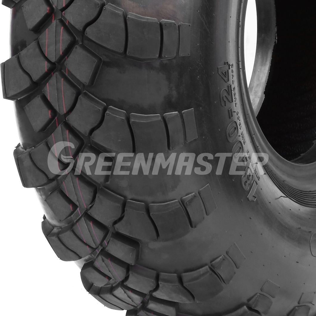 Bias E-2 Cross Country Sand/Desert/Mud/All Terrain Heavy Truck Tire, E2 off-Road Vehicle (ORV) Tyre with Wheel Rim 16.00-24 18.00-24 (500-610)