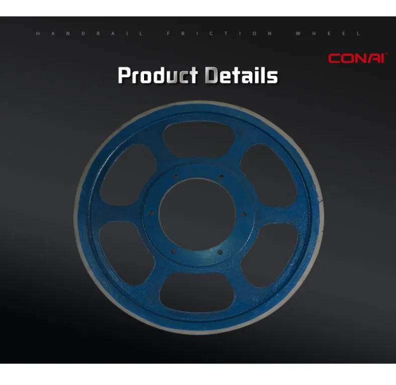 Gaa265at1 Escalator Parts Handrail Friction Wheel