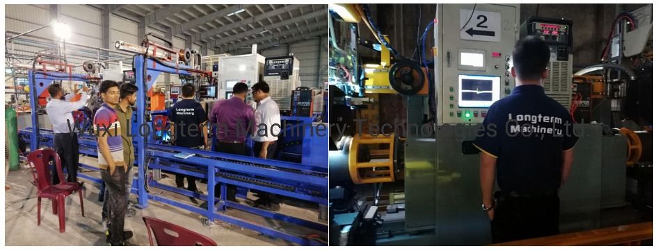 Gas Cylinder, Water Heater Circumferential Welding Machines 3 in 1 Welding Line