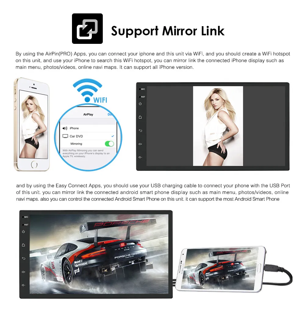 04-11 Android Navigation Car Multimedia Bluetooth Carplay Navigation Machine for 407