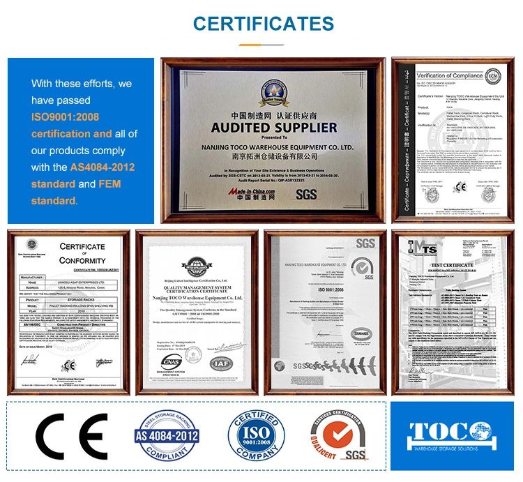 China Mezzanine Shelf Structure Factory Price for Paper Rolls