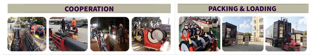 800mm Hydraulic HDPE/PE/PP Pipe Butt Fusion Welding Machine
