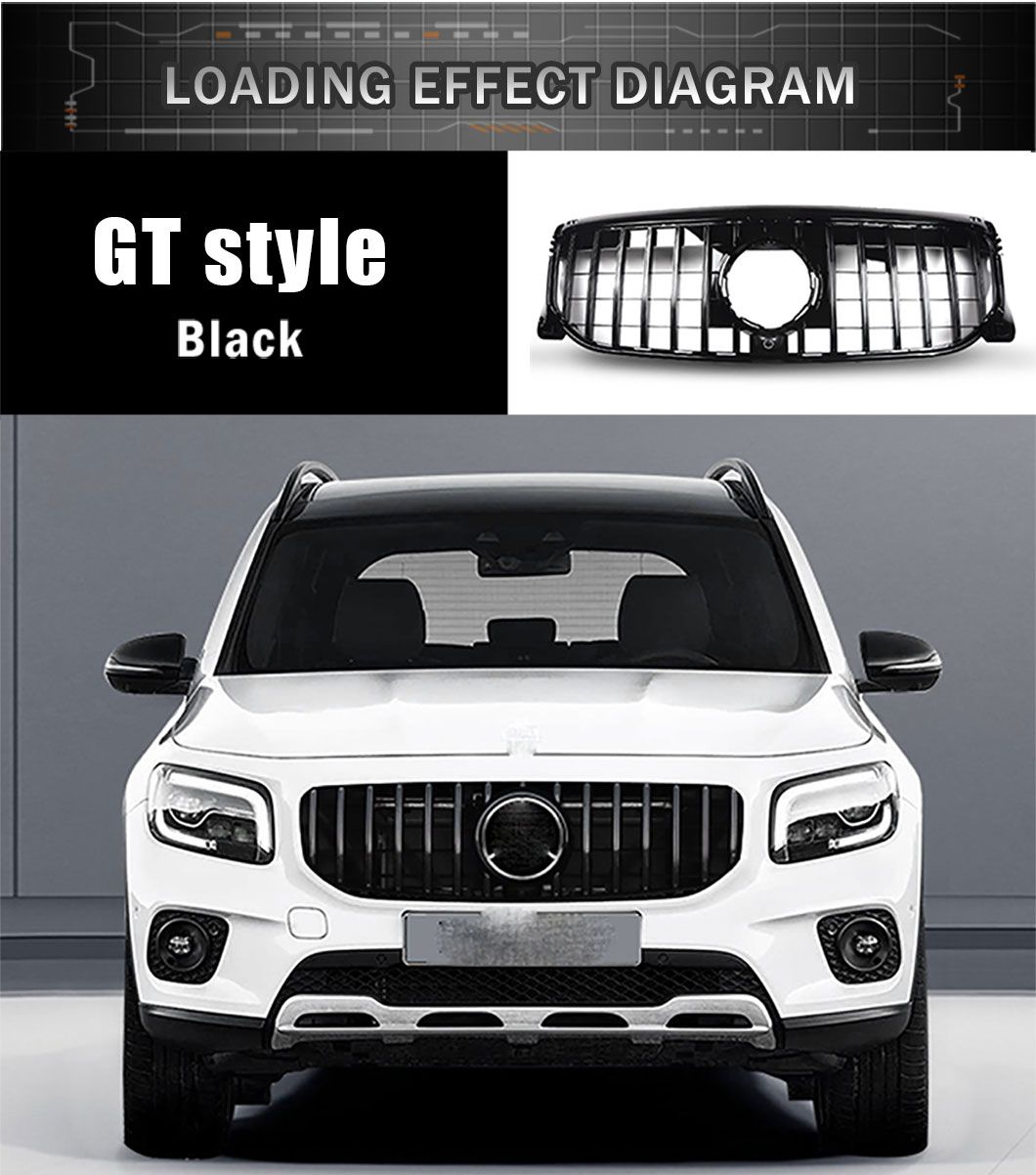 Diamond Grille for Benz Glb Class W247 Glb200 Glb180 Glb220 2020-2023