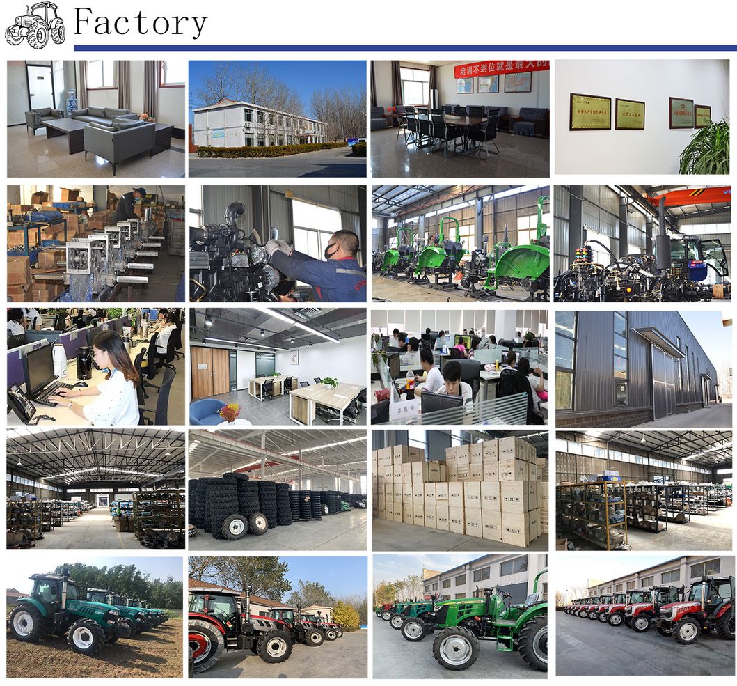China Tractor Manufacturer Cheap Price Big Farm Tractor /2004 200 HP Tractor/ 4WD Farm Machinery with Cab (MK2004-1)