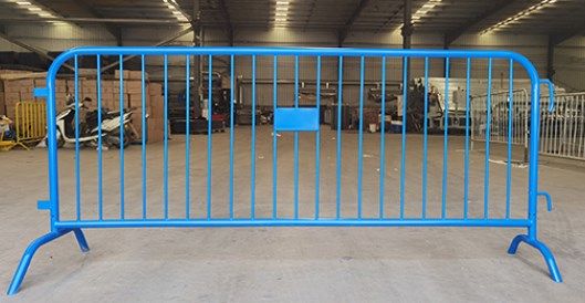 High Quality Detachable Leg Metal Crowd Control Barriers (factory ISO 9001 certificate)