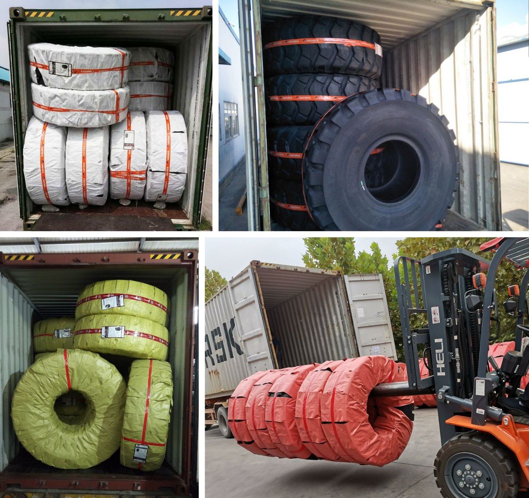 Hanmix off-The-Road Bias Tyre G2 OTR Tyres Skid Steer Scraper Motor Grader Tires Loader Tyre 13.00-24 14.00-24 15.5-25