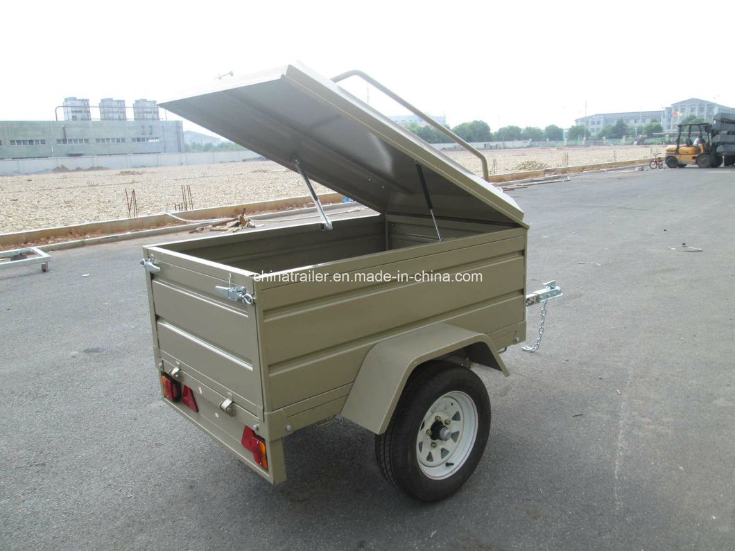 6 X 4 5 X 3 Powder Coated Canopy Trailer Box Utility Trailer