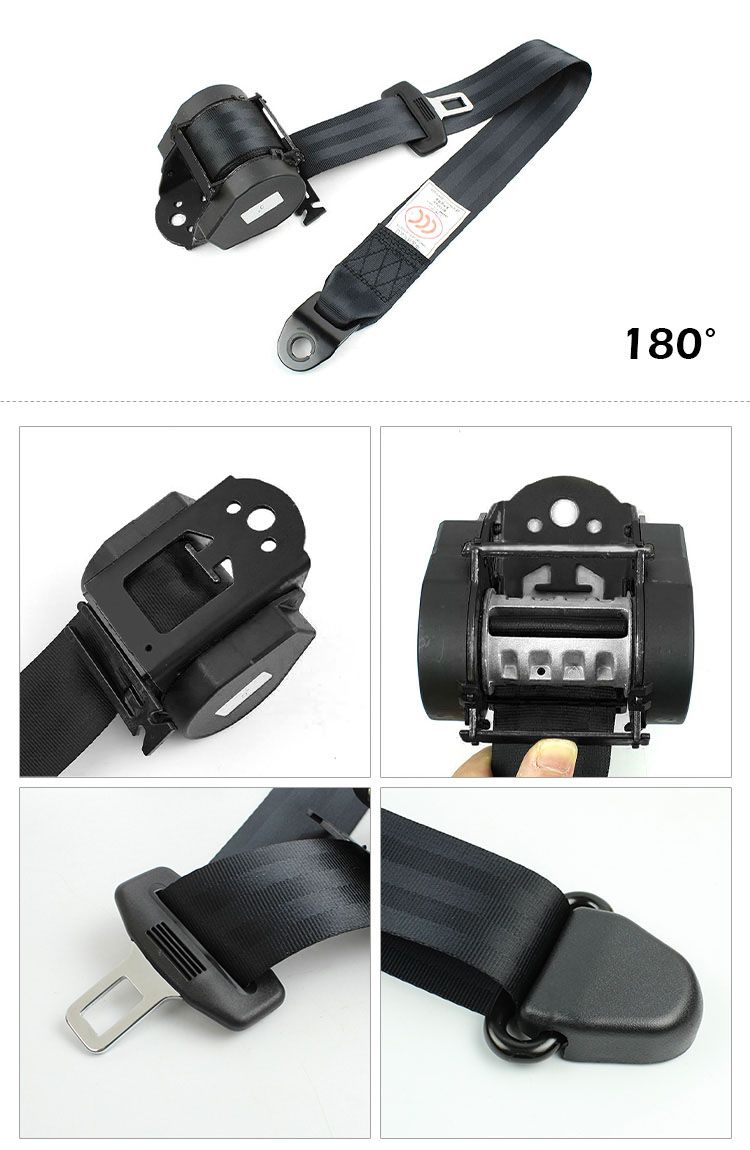 Feb010 180 Angle/Horizontal Angle 3-Point Elr Auto Seatbelt