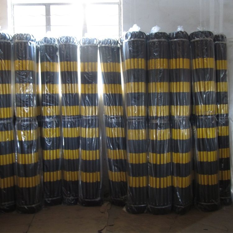 2m Long PVC Plastic Retractable Traffic Cone Bars for Connect Cone