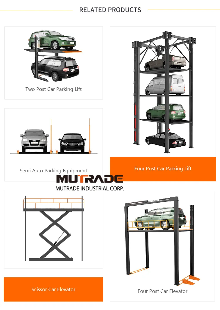 Rotary Car Parking System Vertical Parking Machine