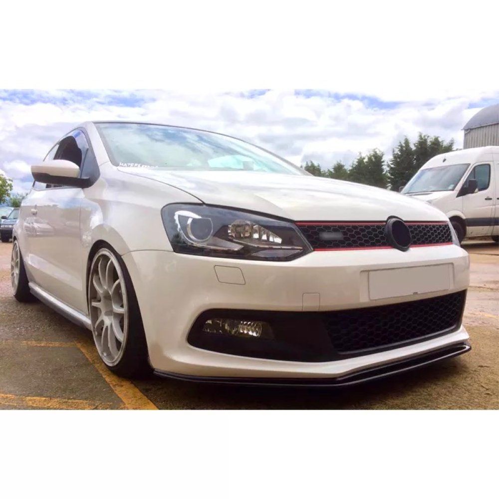 Exterior Accessories Car Front Bumper Grille ABS PP Plastic Grill for Volkswagen Polo 6r-6c (2010-2017) Gti Style