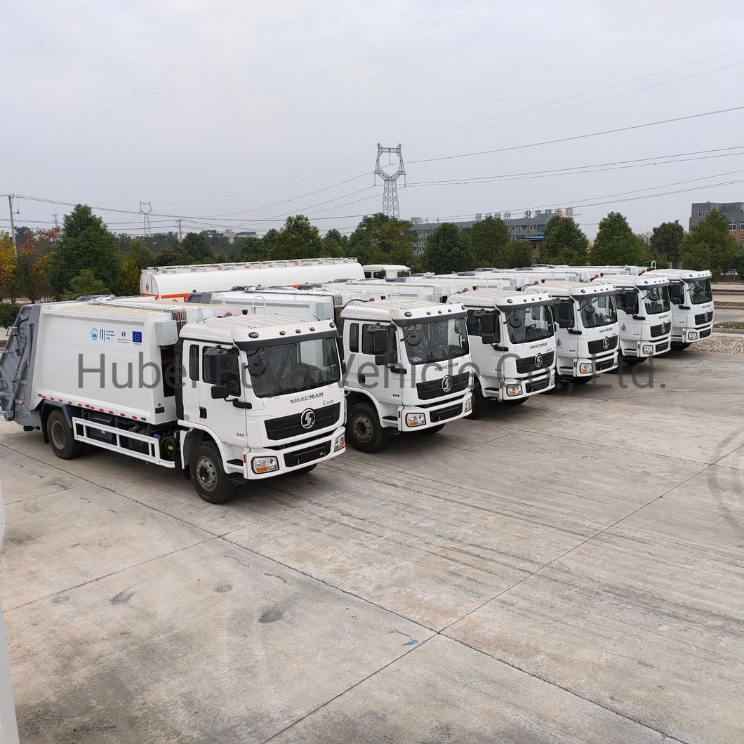 Shacman 14 Cbm Garbage Truck with 4 Tons Winch Bucket