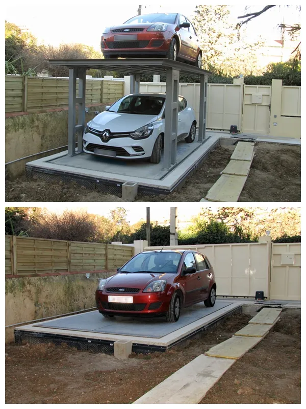 Garage parking equipment auto scissor lift