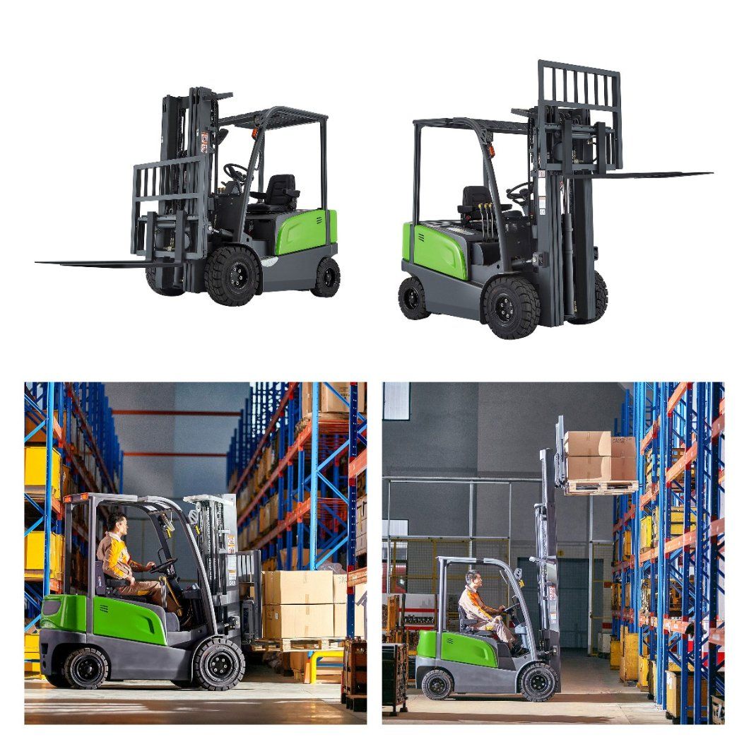 2.0 Ton 2000kg Electric Pallet Forklift with Dual-Controller Design