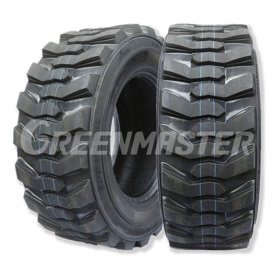 China Factory Wholesale Best Price Skid Steer Sks Tyre, F3 R-4 Backhoe Loader Industrial Tire 500/50-17 14-17.5 10.5/80-18 12.5/80-18 12.5/80-18