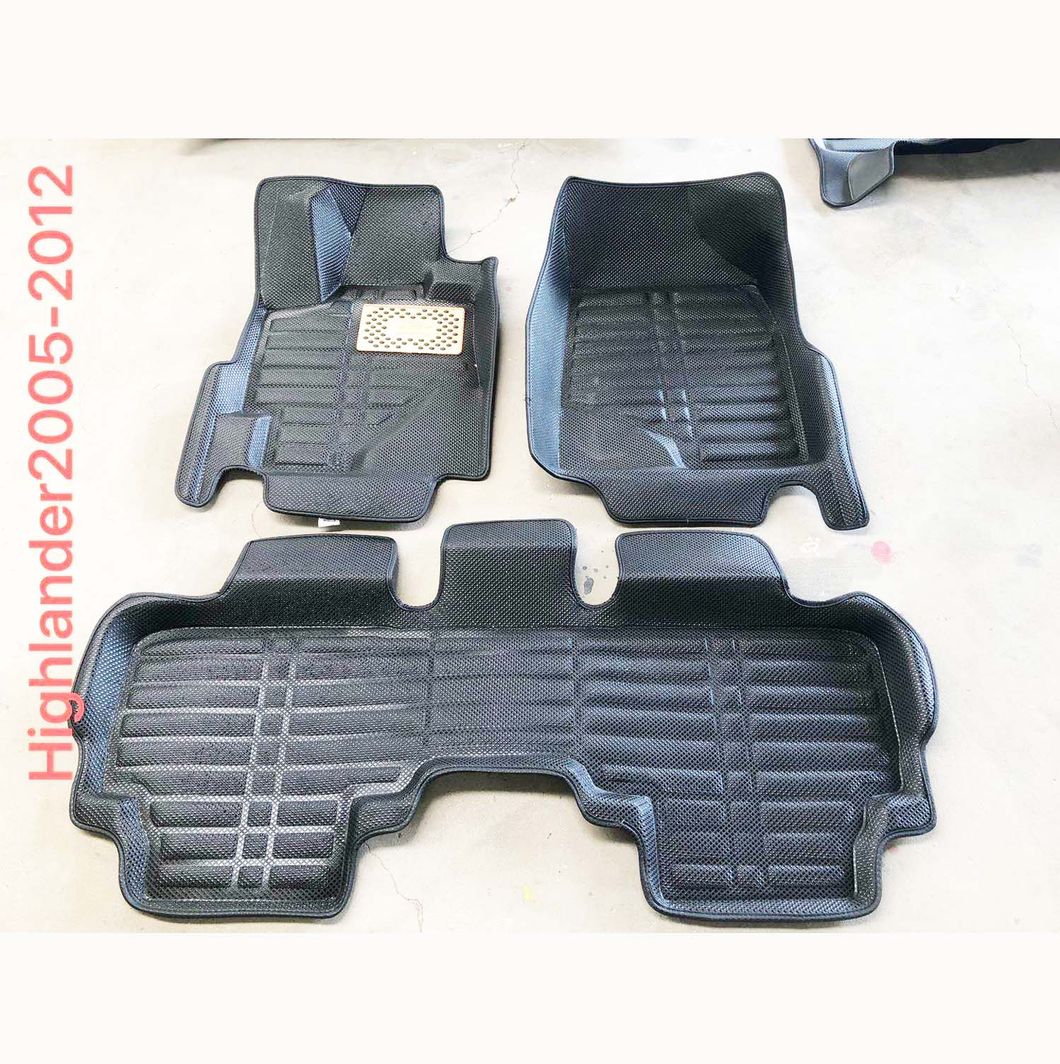 Different Type of 3D Leather Material Car Mat Leather Car Mat