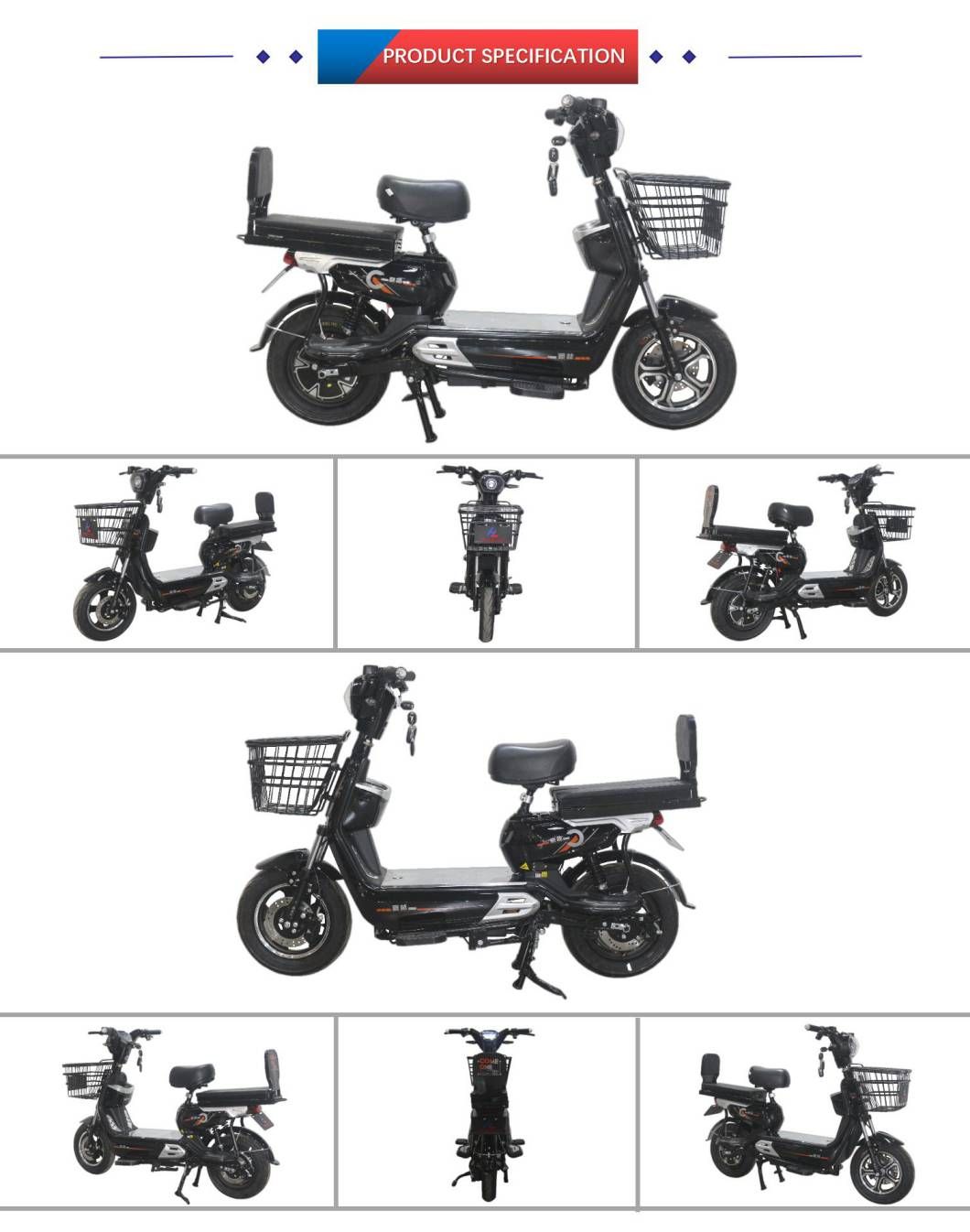 New Flap Design Delivery Cargo Electric Scooter/Electric Bike/Electric Bicycle for Outdoor Riding
