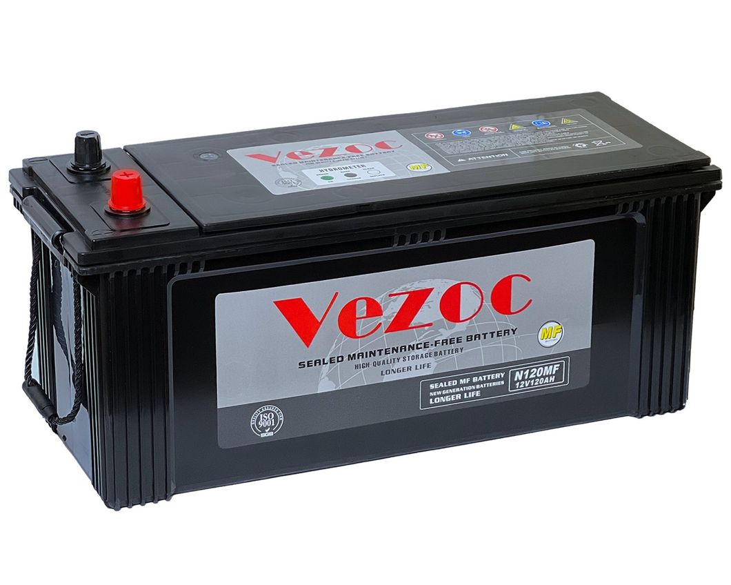 115f51 N120 Battery Factory Customized Auto Start Solar Battery 12V120ah Car Battery