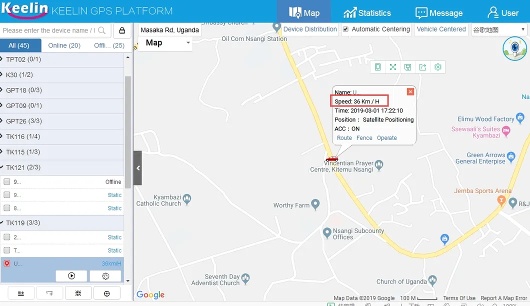 Best 4G Real Time GPS Tracking Devices Worldwide Used with APP/PC (TK419)