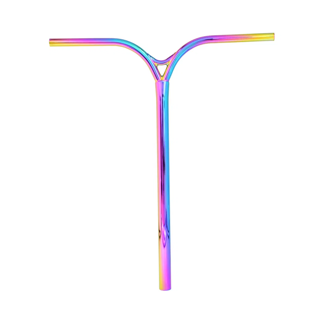 Durable Universal Trick Scooter Parts Handle Bar 4130 Chromoly Neo Chrome Stunt Scooter Bars