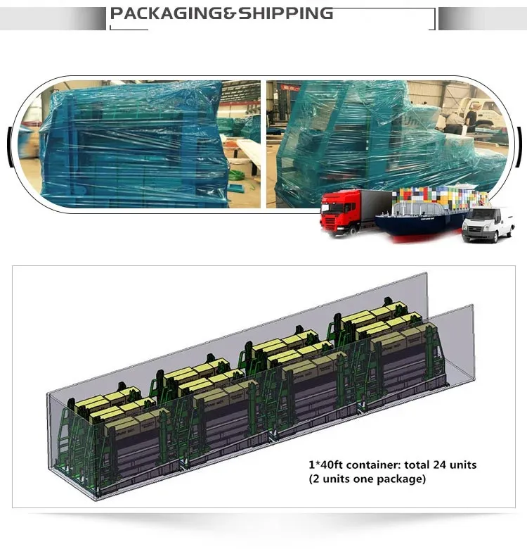 3300mm Ceiling Height Tilting Narrow Place Low Ceiling Garage Parking Lift