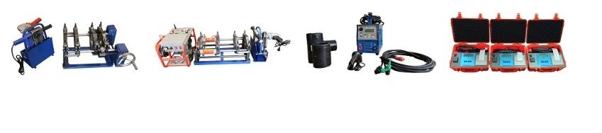 90mm-315mm HDPE/PP/PE Plastic Pipe Multi-Angle Fitting Welding Machine