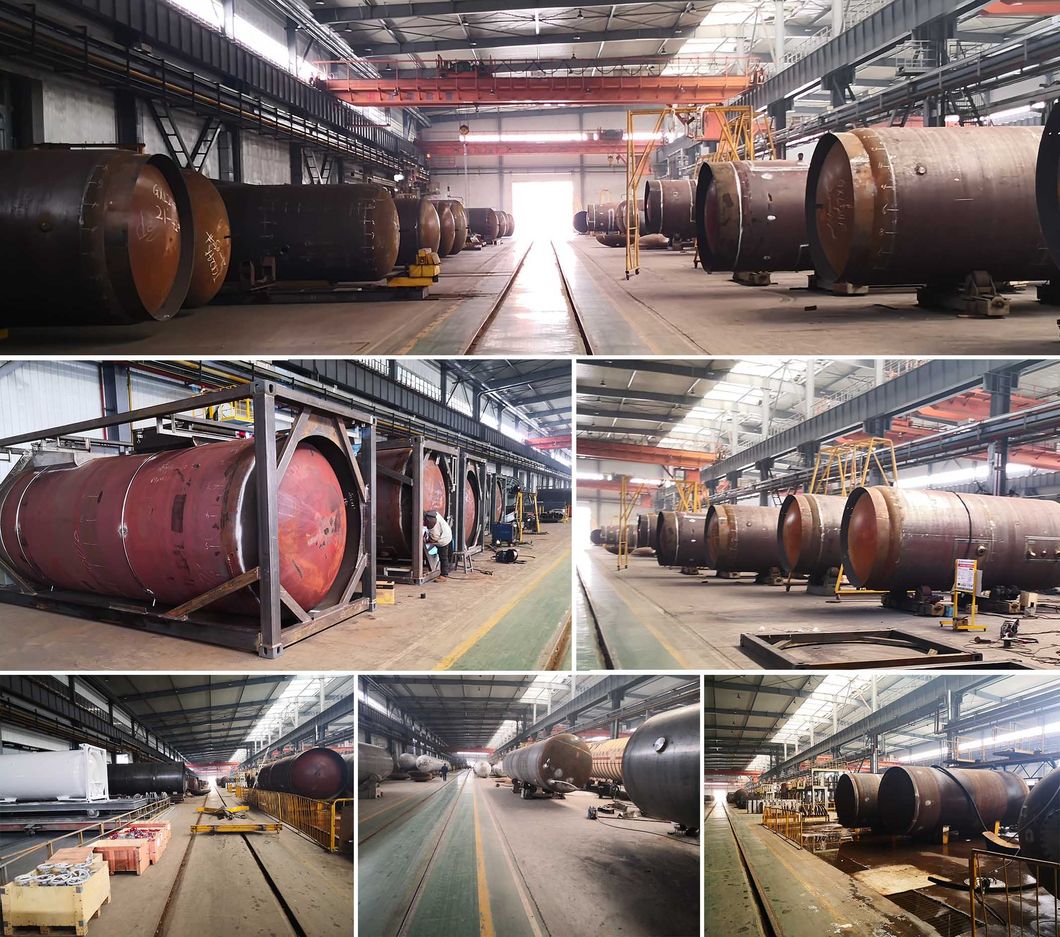 China Factory Wholesale The Latest Design of The Most Popular LNG Transport Tank Container