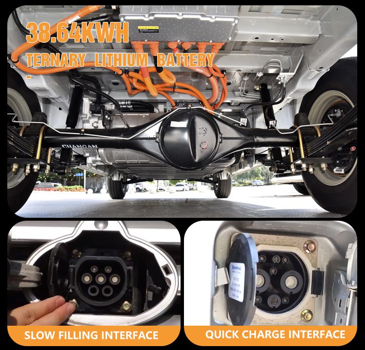 Changan E Star 2022 Pickup Truck Electric Five-Door Five-Seater Van 2021 Pure Electric Van Transporter 5 Seats 70kw