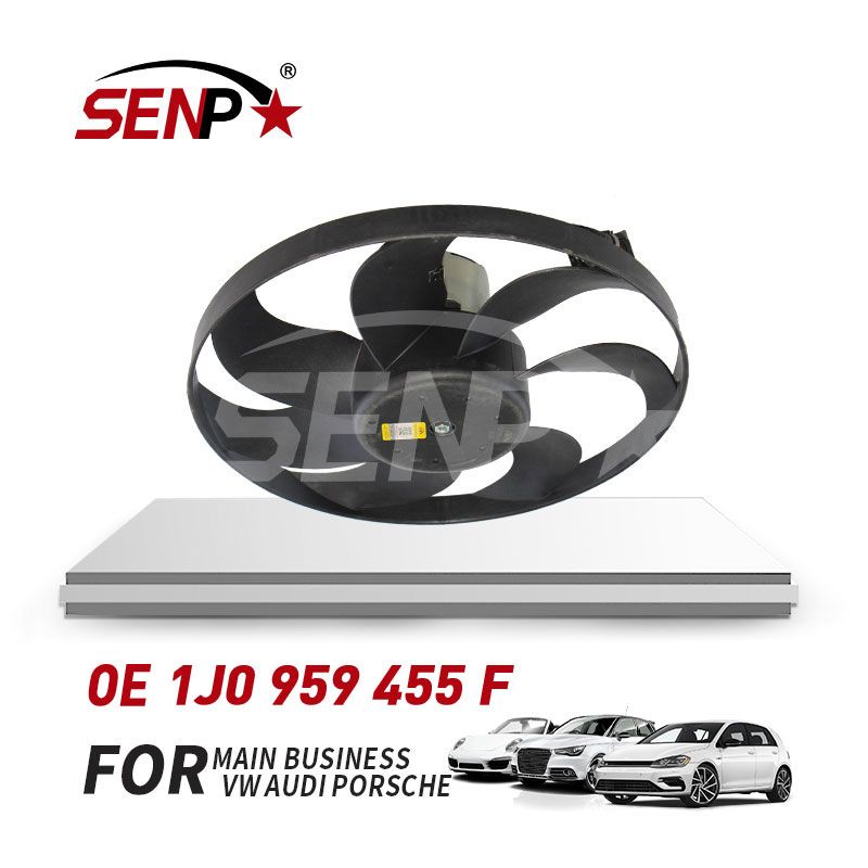 Senp Radiator Fan Wholesale Auto Spare Parts OEM 1j0 959 455 F Original Quality 1j0959455f for VW Golf Jetta Bora Beetle Cooling System