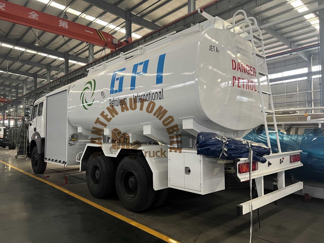 Cheap Price Beiben 380HP 20, 000lter 20cbm Jet A1 Fuel Refueling Tank Truck on Promotion