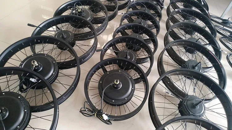 20 Inch Fat Tyre Integrated Wheel Ebike Motor 1500W 2000W