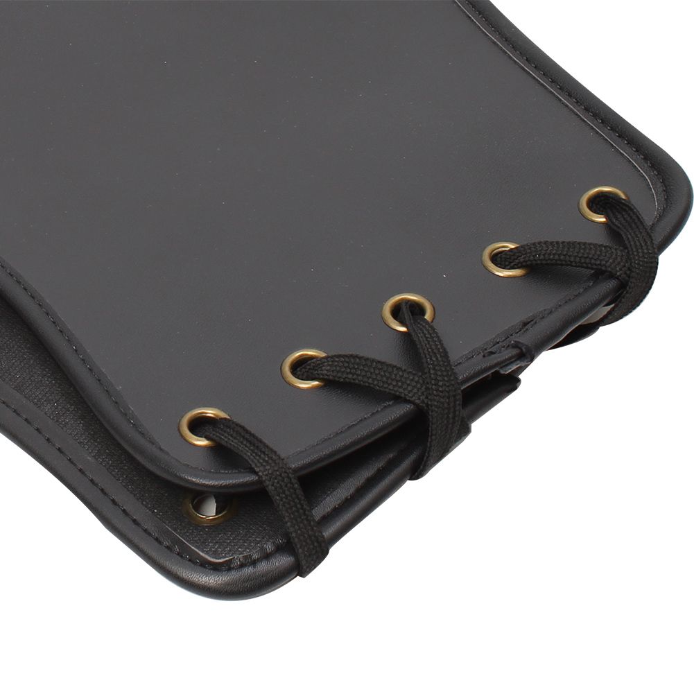 Motorcycle Black Leather Heat Saddle Shield Deflectors for Harley Touring Street Road Glide Dyna Fatboy Softail Sportster XL 883