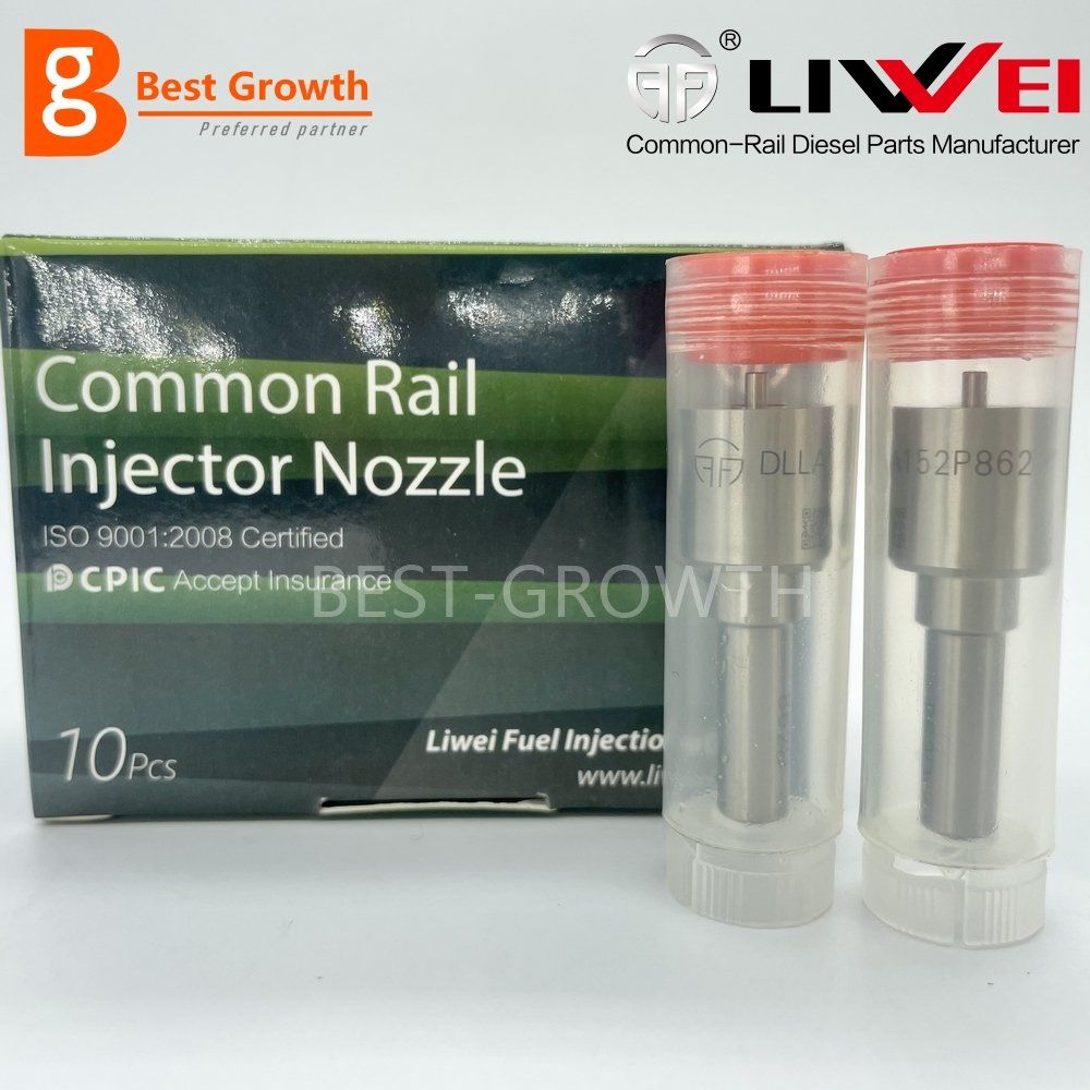 Dlla152p862 Truck Engine Car Liwei Auto Parts Fuel Injection Diesel Injector Nozzle for 095000-698#/610# 8-98011604# 8-98055862 8981192283 4jj1, 4jj1-Tc, 4jj