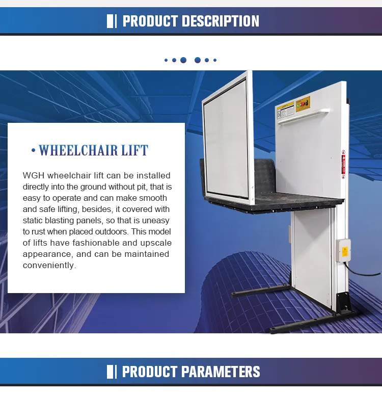 Custom Hydraulic Small Residential Elevator Mini Home Lift for House