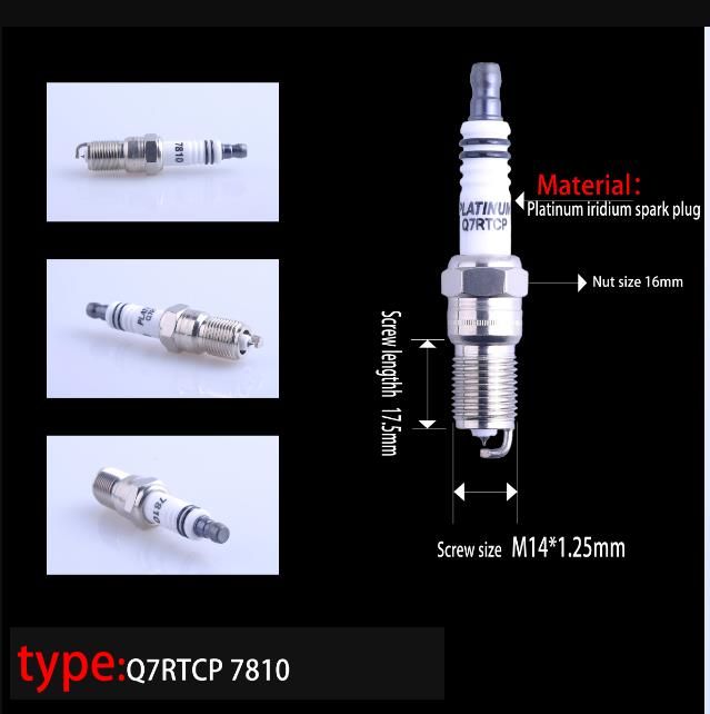 Factory Manufacture Various Popular Auto Part Iradium Spark Plug
