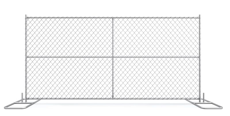 American Standard High Quality Galvanized 6X12 Chain Link Temporary Fence Panels