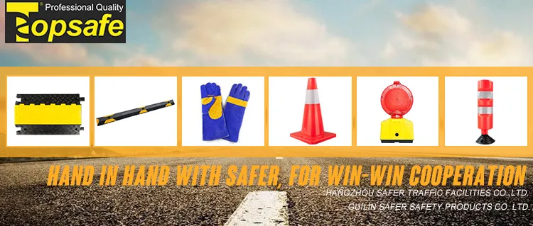 Road Safety Flexible PE Post with Ring (S-1406-120)