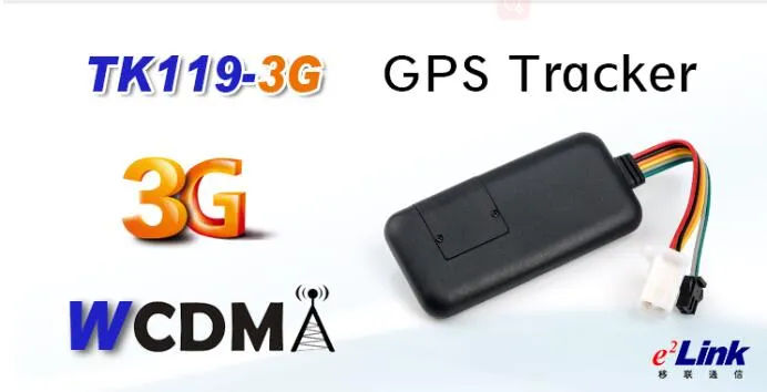 3G GPS Tracker for Car, Geo-Fence /Mini Size/Anti-Theft Tk119-3G