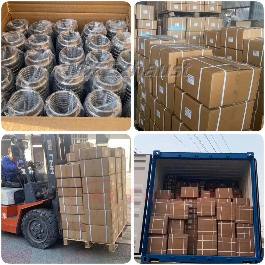Professional Supplier for Flex Pipe with Doble Braid/Interlock/Outer Wiremsh for Exhaust System