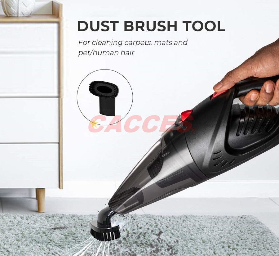 Handheld Vacuum,Hand Vacuum Cordless with High Power 5500PA,Car Vacuum Cleaner Cordless, Black with Red,Purple OEM Factory Wholesale 2600mAh with 5 Accessories