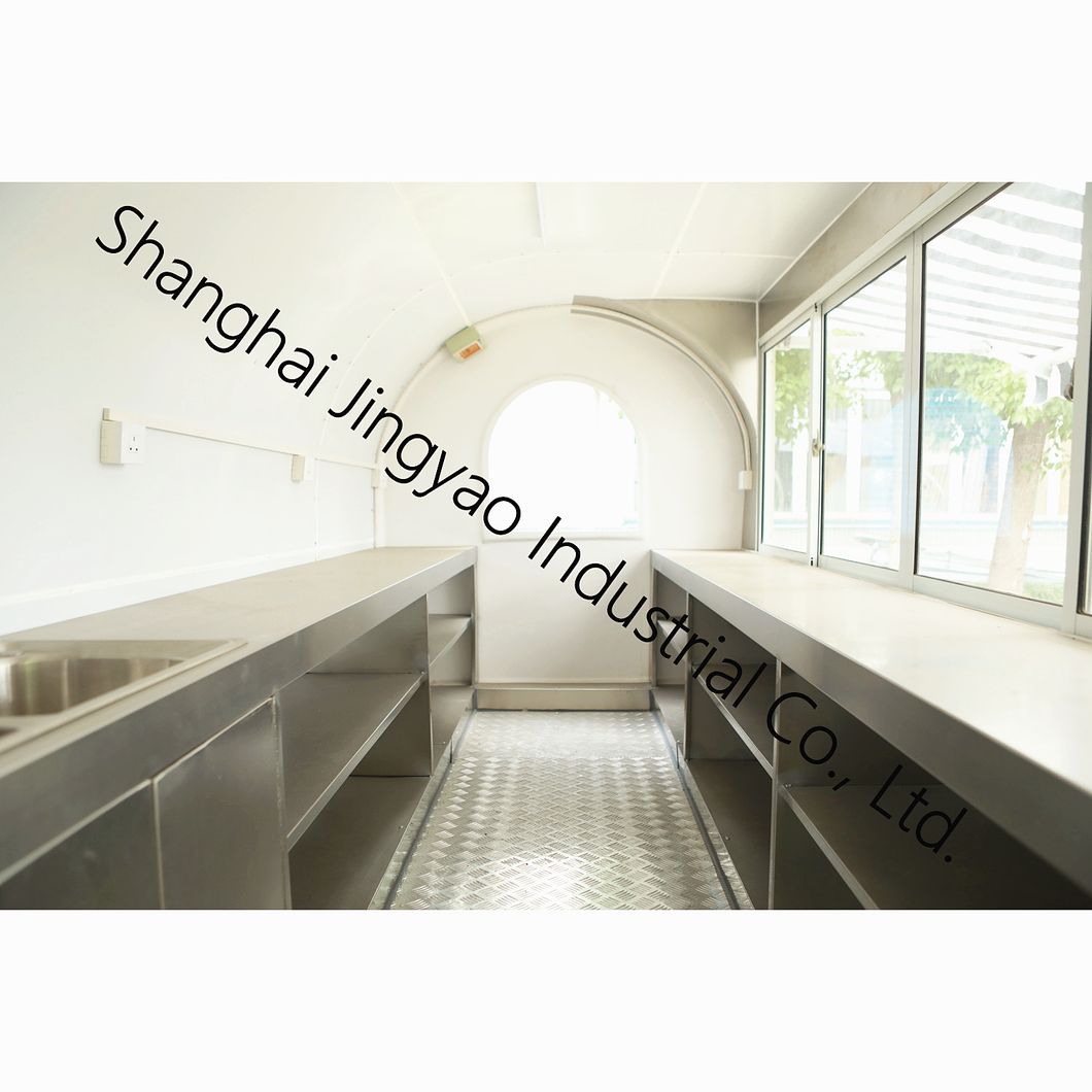 Customized Fast Convenient Vending Electric Ice Cream Coffer Mobile Street Cold Drinks Easy Operation BBQ Kitchen Shop Food Truck Mobile Food Trailer with Ce