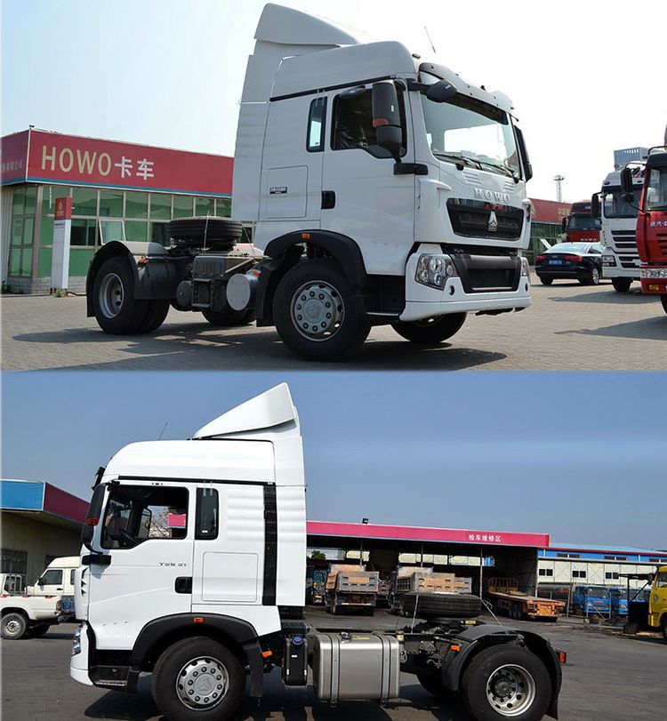 Export Africa Sinotruck 4X2 HOWO Light Truck Widely Used 310HP Tractor Head