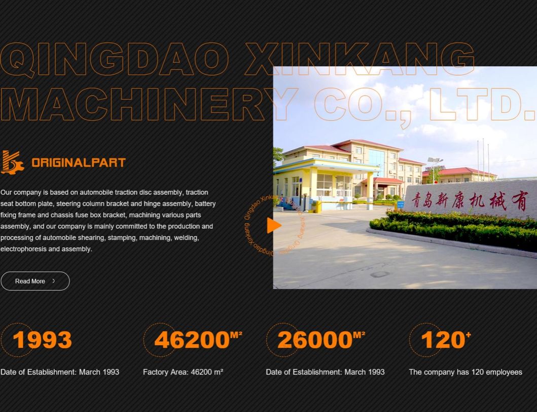 20 Years of Precision Machining Experience Manufacturing Factory Auto Parts Fifth Wheel Bottom Plate of OEM Truck Stamping Parts Welding Parts