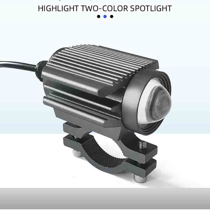 LED Light for Head Lighting Systems Strip Helmet Brake Tail Guangzhou Wheel Bar Bi Mini 1.5 Inch Lamp Glass Motorcycle Light